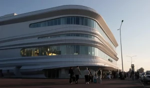 Новый терминал в барнаульском аэропорту.