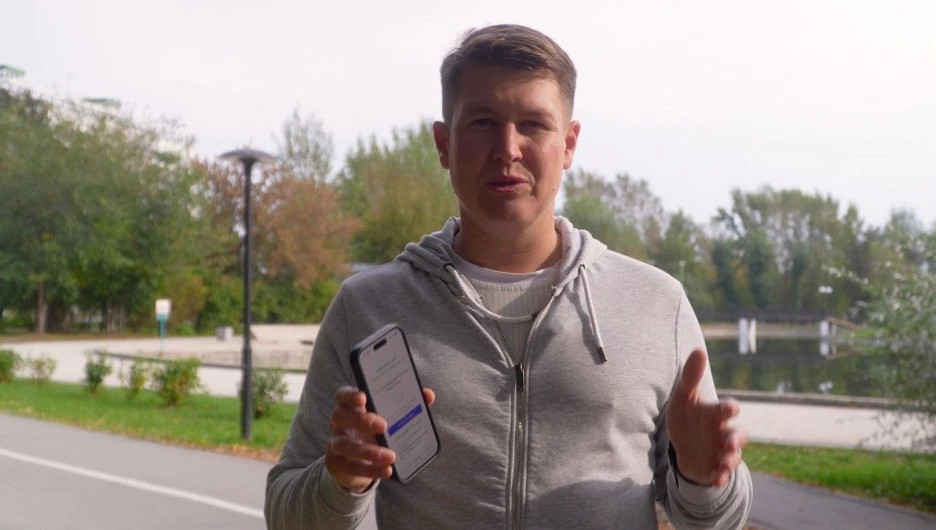 Денис Голобородько проголосовал на выборах в Госдуму и АКЗС во время пробежки