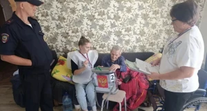 100-летний ветеран ВОВ проголосовал дома.