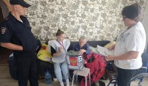 100-летний ветеран ВОВ проголосовал дома.
