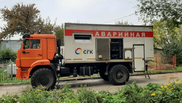 Аварийная машина СГК.