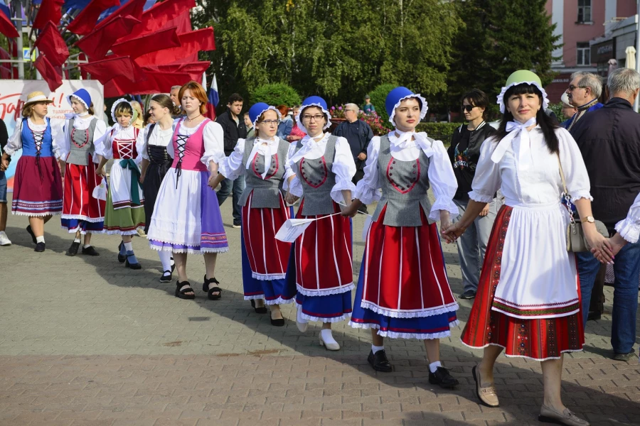 Немцы на Алтае.