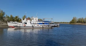 На берегу старого русла Оби у Барнаула.