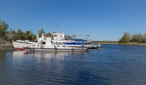На берегу старого русла Оби у Барнаула.