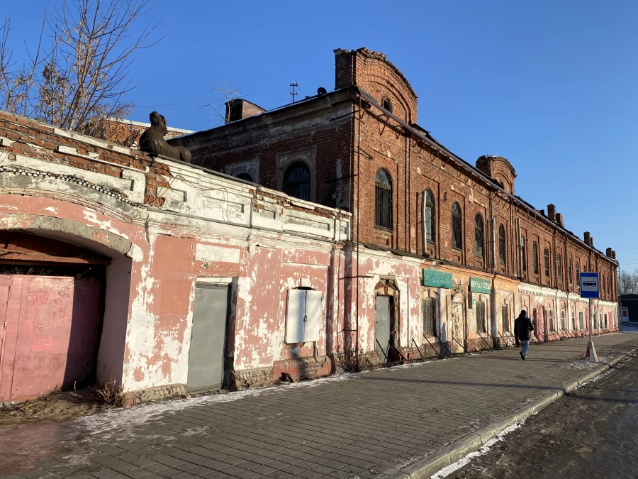 "Дом Сухова" до реставрации.