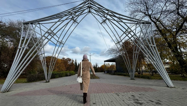 Бийск в октябре.