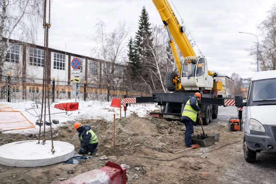 «Росводоканал Барнаул» перевыполнил годовой план по замене трубопроводов.