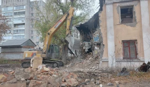 Снос дома на ул. Ленина, 135.