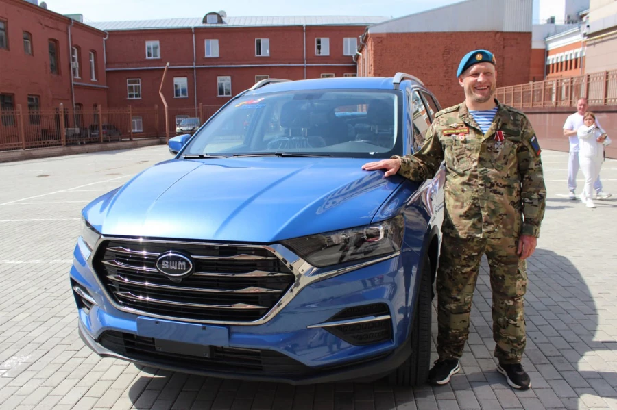 Ветеран боевых действий получил авто
